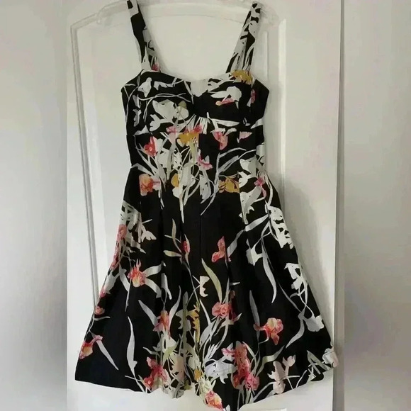 R&K Dresses & Skirts - R&K Black women’s black floral Sundress  Size 6